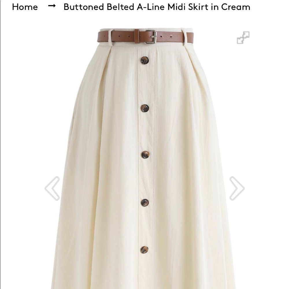 Chicwish midi skirt